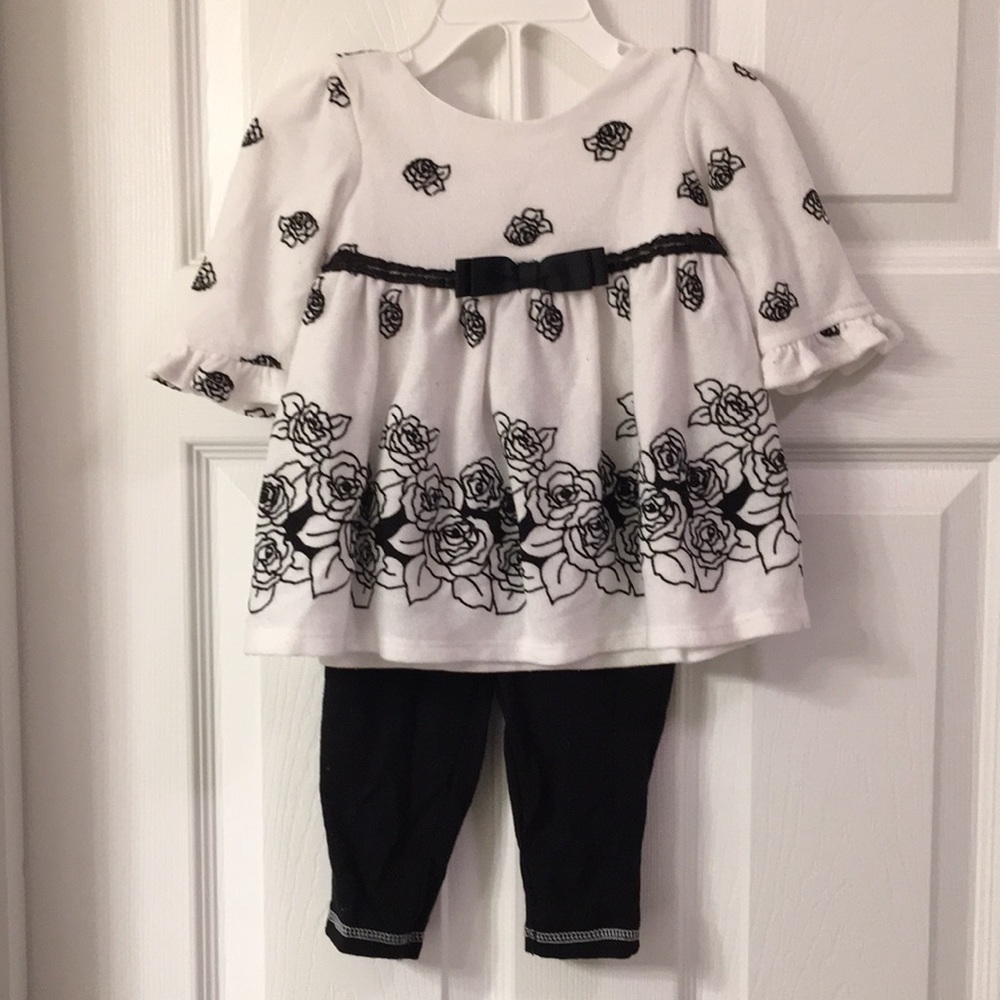 Youngland dressy 2-piece outfit 12 months